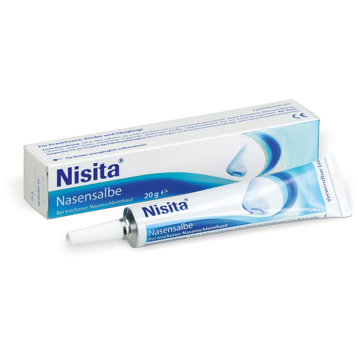 Nisita Nasensalbe bei trockener Nasenschleimhaut, 20 g Onguent