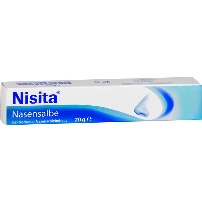 Nisita Nasensalbe bei trockener Nasenschleimhaut, 20 g Salbe