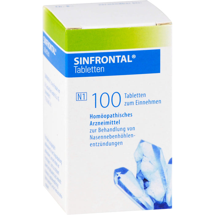 SINFRONTAL Tabletten bei Nasennebenhöhlenentzündung, 100 pcs. Tablets