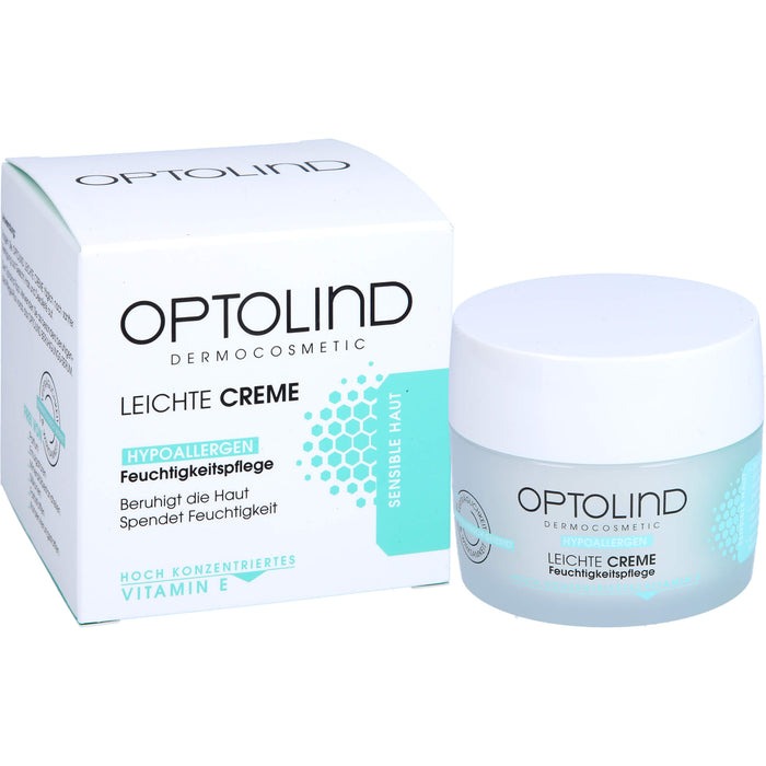 Optolind Empfindliche Haut Leichte Creme, 50 ml Creme