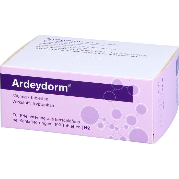 Ardeydorm Tabletten bei Schlafstörungen, 100 pc Tablettes