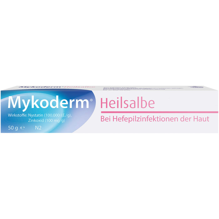 Mykoderm Heilsalbe bei Hefepilzinfektionen, 50 g Salbe