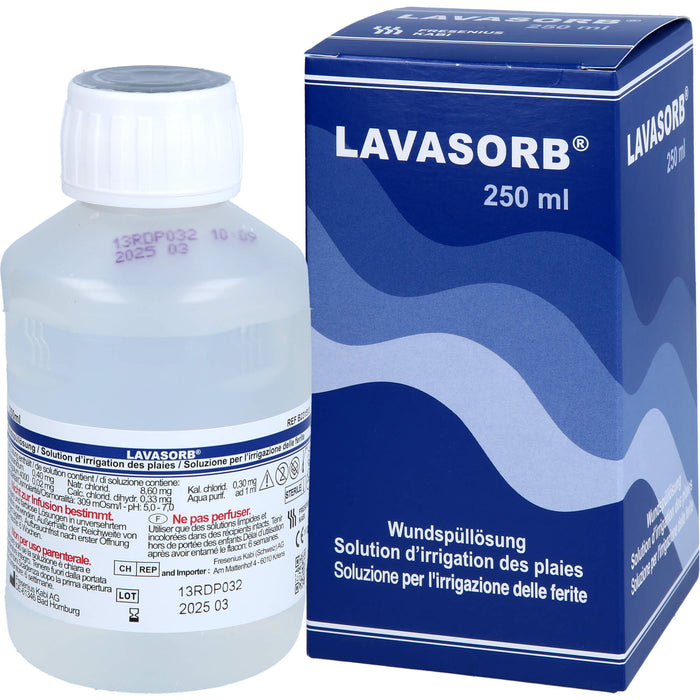 LAVASORB Wundspüllösung, 250 ml Solution