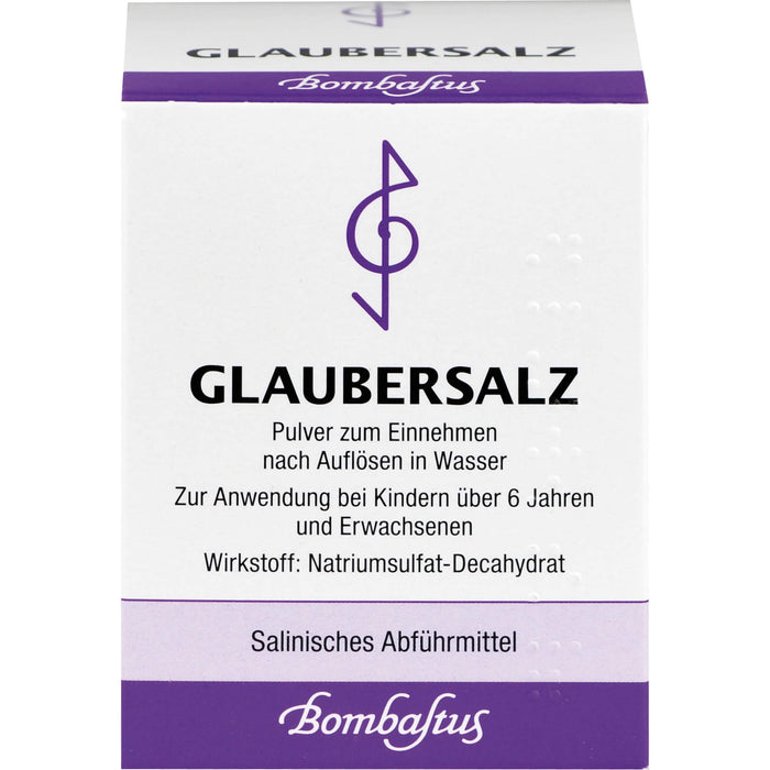 Bombastus Glaubersalz, 100 g Powder