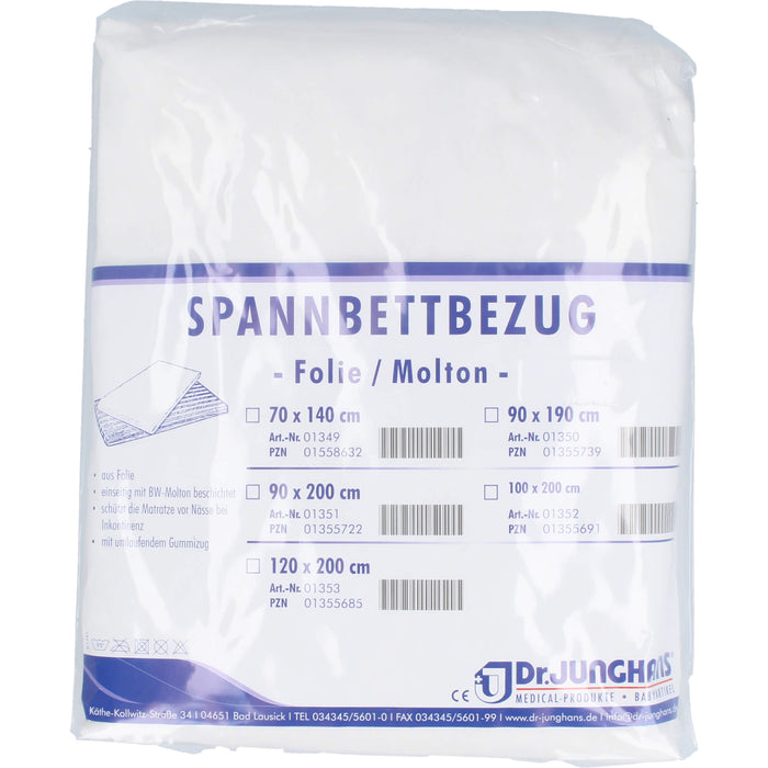 MOLTON SPANNBETTBEZUg 90X200CM M.FOLIE, 1 St