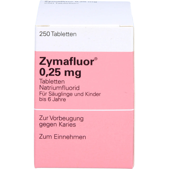 Zymafluor 0,25 mg Tabletten, 250 pcs. Tablets