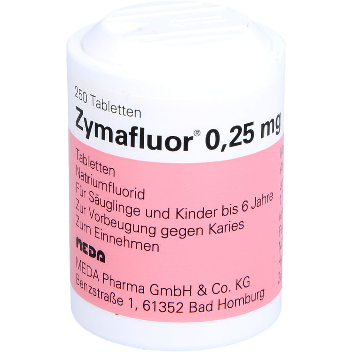 Zymafluor 0,25 mg Tabletten, 250 pc Tablettes