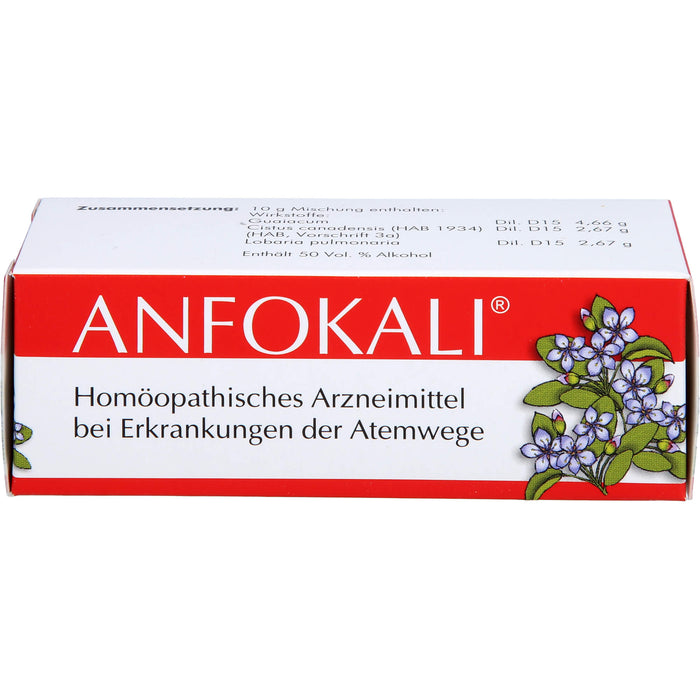 ANFOLKALI Tropfen bei Erkrankungen der Atemwege, 30 ml Lösung