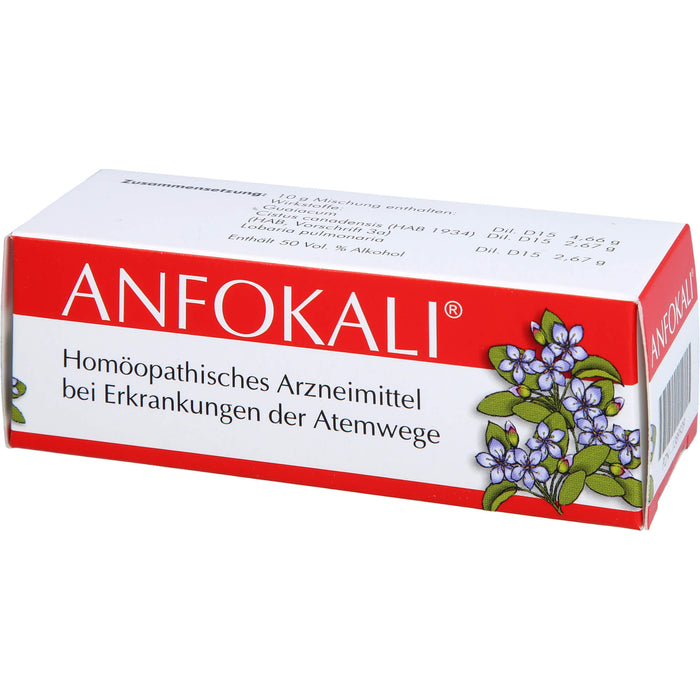 ANFOLKALI Tropfen bei Erkrankungen der Atemwege, 30 ml Lösung