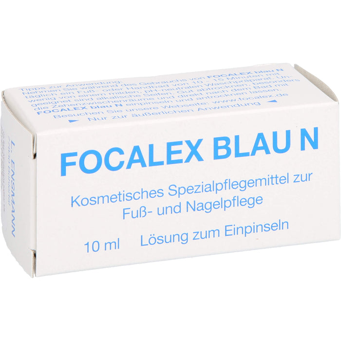 Focalex Blau N Lösung zur Fuß- und Nagelpflege, 10 ml Lösung