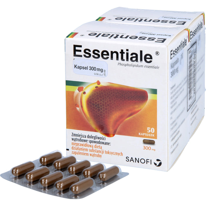 EMRA-MED Essentiale Kapseln 300 mg bei akuten und chronischen Lebererkrankungen Reimport EMRAmed, 100 St. Kapseln