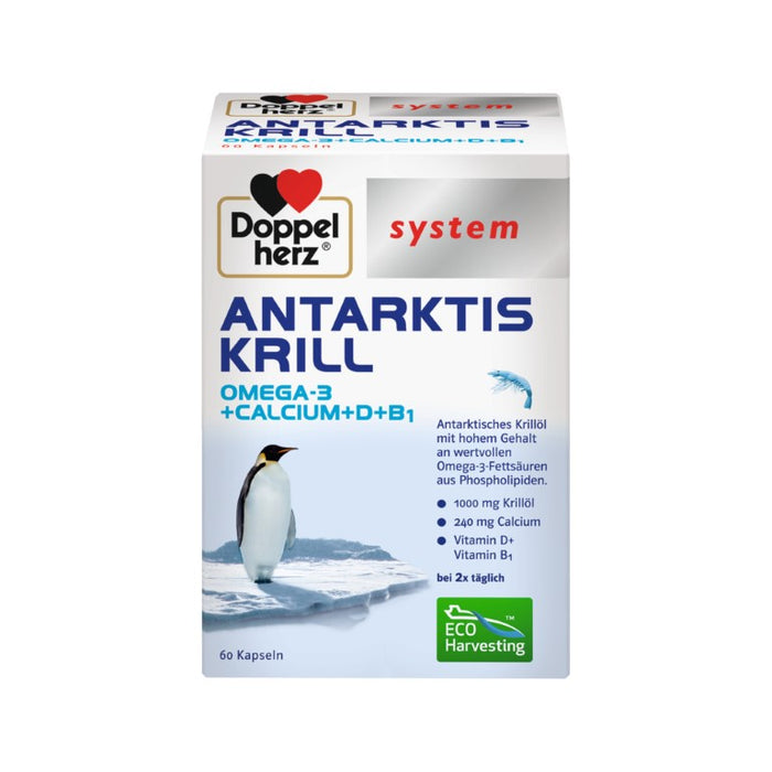 Doppelherz System Antarktis Krill Kapseln, 60 pcs. Capsules