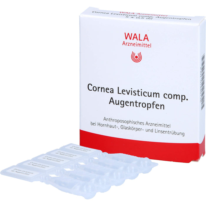 WALA Cornea/Levisticum comp. Augentropfen, 5 pcs. Single-dose pipettes