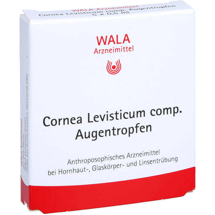 WALA Cornea/Levisticum comp. Augentropfen, 5 pcs. Single-dose pipettes