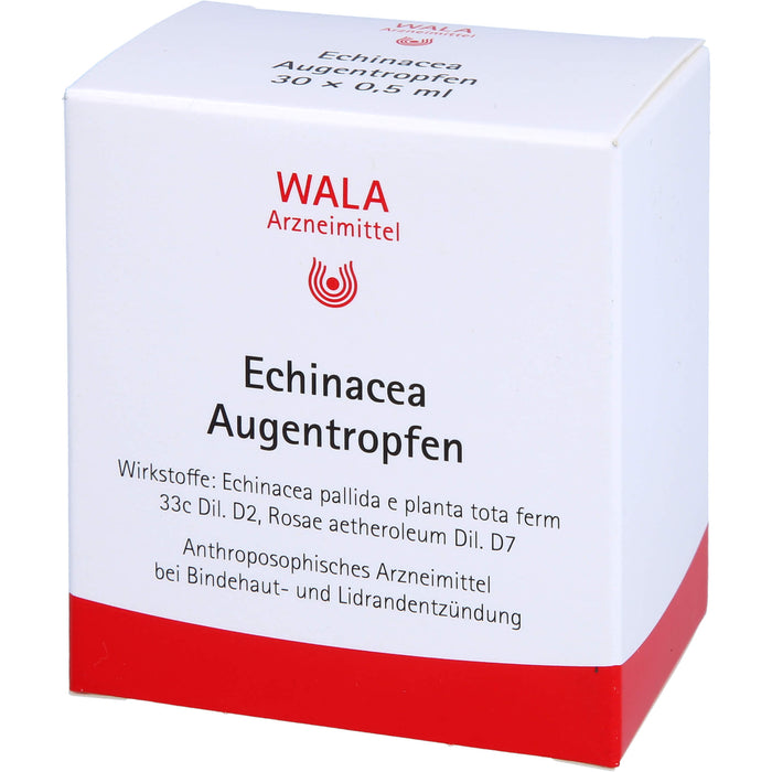 WALA Echinacea Augentropfen bei Bindehaut- und Lidrandentzündung, 30 St. Lösung