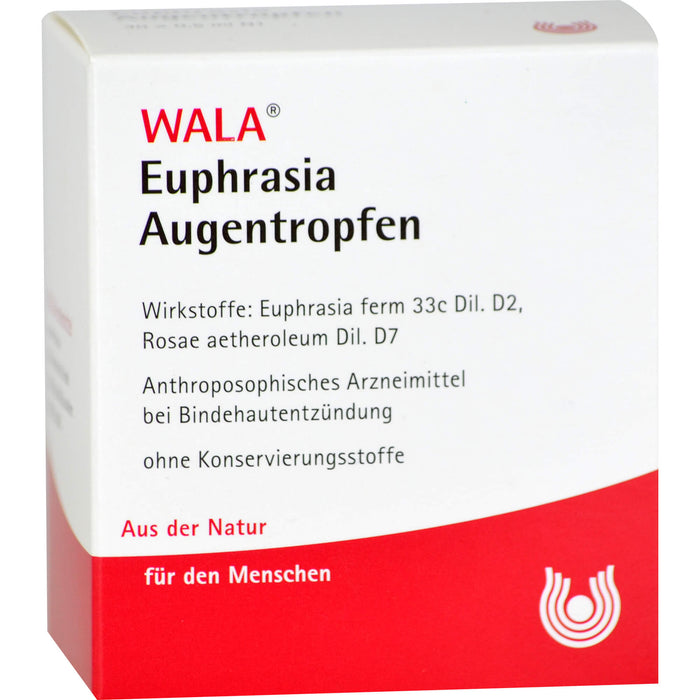 WALA Euphrasia Augentropfen, 30 St. Einzeldosispipetten