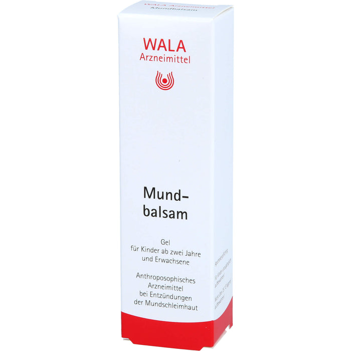 WALA Mundbalsam Gel bei Entzündungen der Mundschleimhaut, 30 g Gel