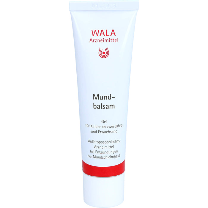 WALA Mundbalsam Gel bei Entzündungen der Mundschleimhaut, 30 g Gel