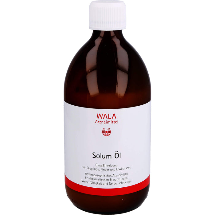 WALA Solum Öl Ölige Einreibung, 500 ml Oil