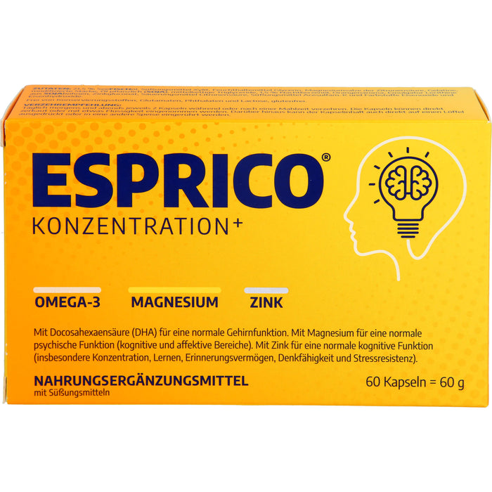 ESPRICO diätetisches Lebensmittel Kapseln, 60 pcs. Capsules