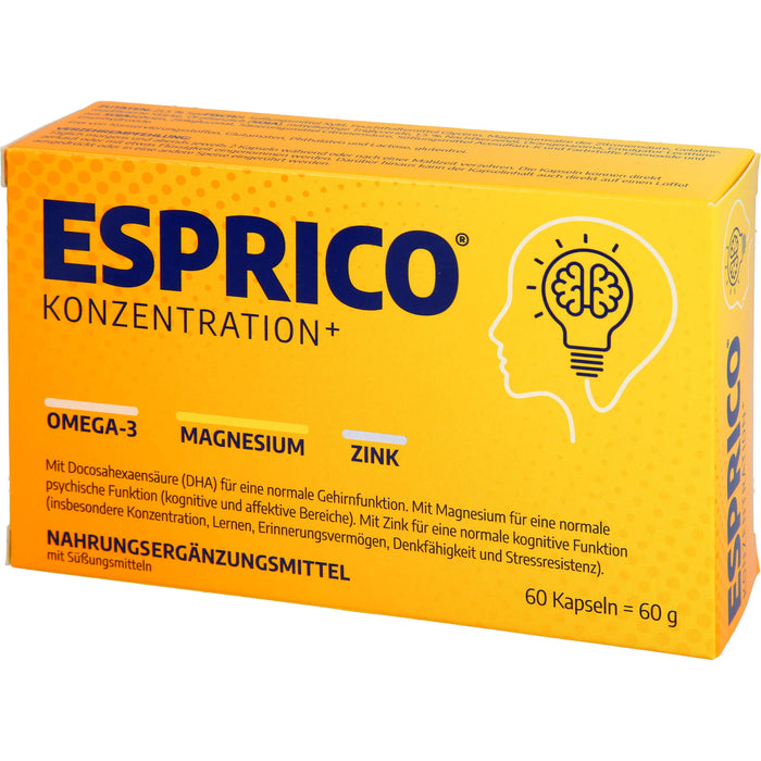 ESPRICO diätetisches Lebensmittel Kapseln, 60 pcs. Capsules