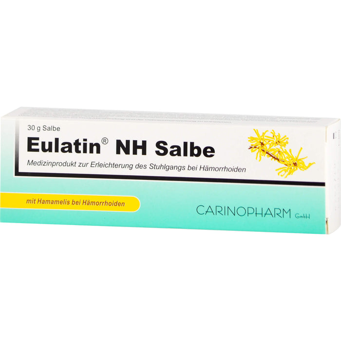 Eulatin NH Salbe zur Erleichterung des Stuhlgangs bei Hämorrhoiden, 30 g Onguent