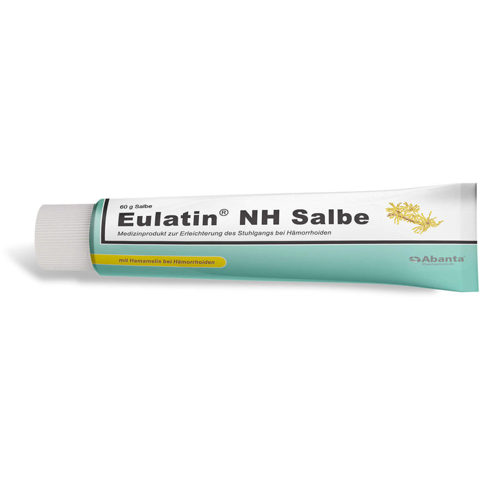 Eulatin NH Salbe zur Erleichterung des Stuhlgangs bei Hämorrhoiden, 60 g Ointment