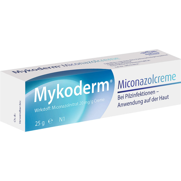 Mykoderm Miconazolcreme, 25 g Crème