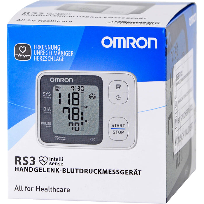 OMRON RS3 Handgelenk-Blutdruckmessgerät, 1 pcs. Blood pressure monitor