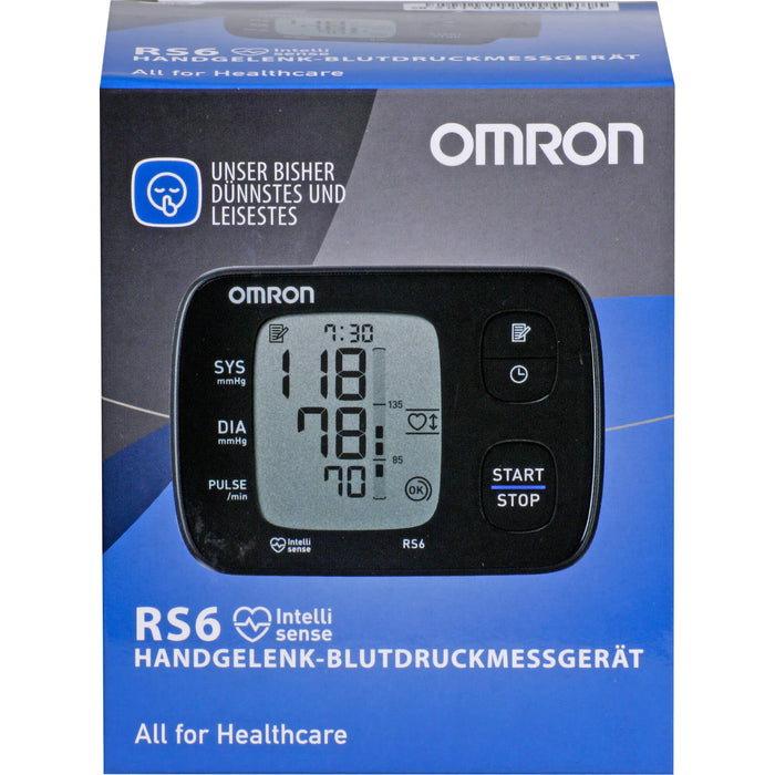 OMRON RS6 Handgelenk-Blutdruckmessgerät, 1 pcs. Blood pressure monitor