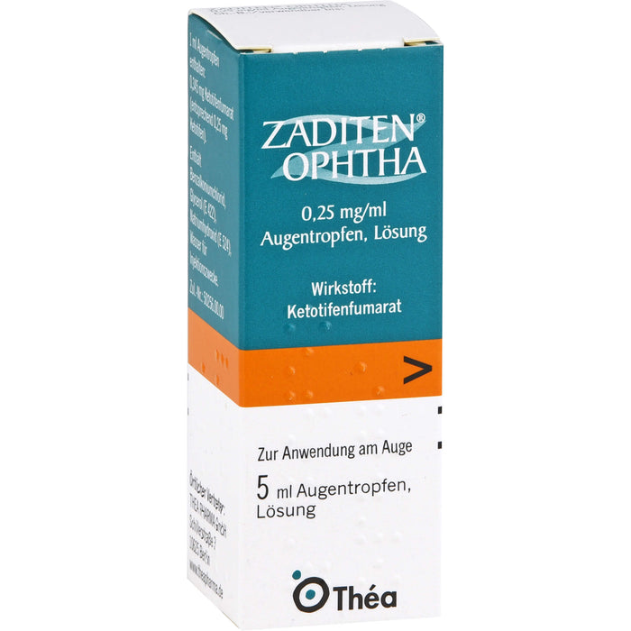 ZADITEN Ophta Augentropfen bei Heuschnupfen, 5 ml Lösung