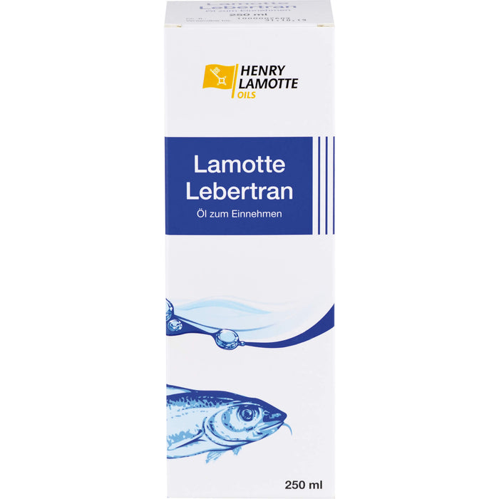 Lamotte Lebertran Öl zum Einnehmen, 250 ml Lösung