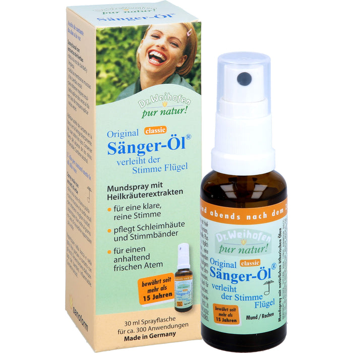 Sänger-Öl Dr. Weihofen pur natur, 30 ml Lösung