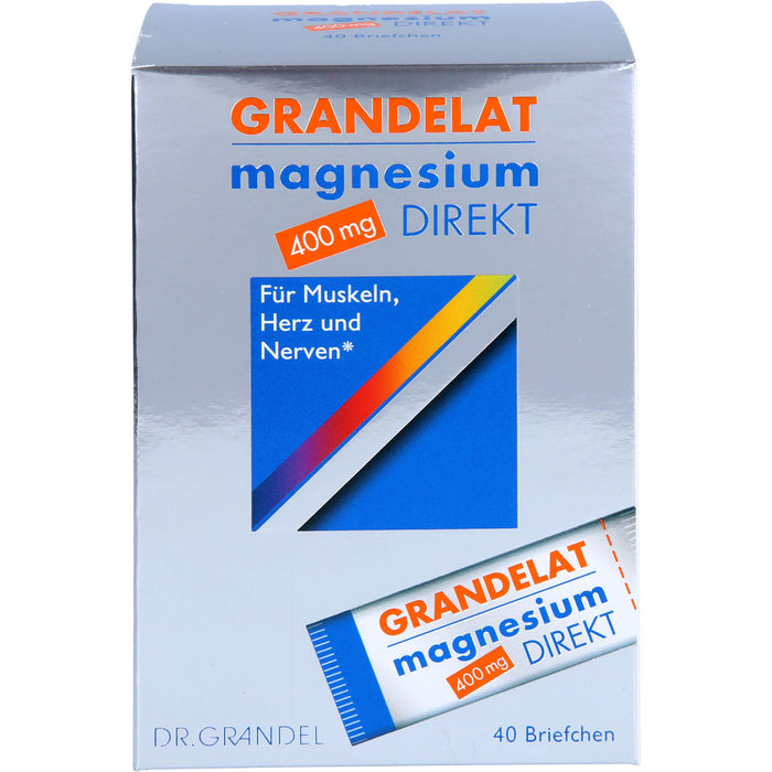 Grandelat Magnesium direkt Briefchen, 40 pc Sachets