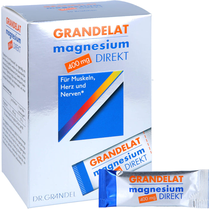 Grandelat Magnesium direkt Briefchen, 40 pcs. Sachets