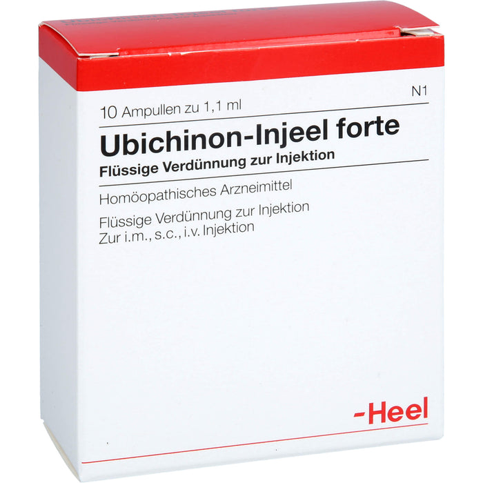 Ubichinon-Injeel forte Inj.-Lsg., 10 St AMP