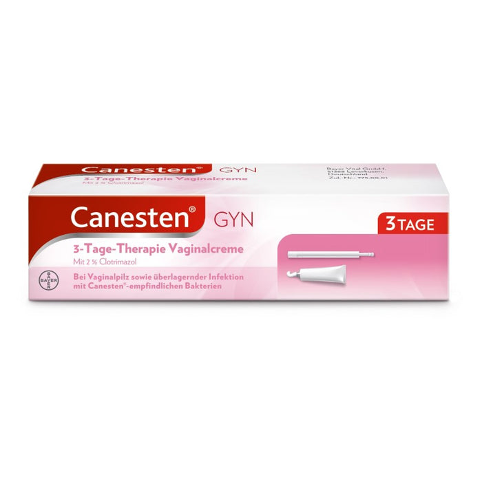 Canesten GYN 3-Tage-Therapie Vaginalcreme, 20 g Creme