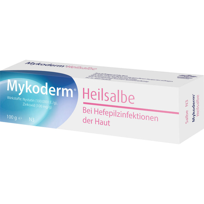 Mykoderm Heilsalbe bei Hefepilzinfektionen der Haut, 100 g Ointment