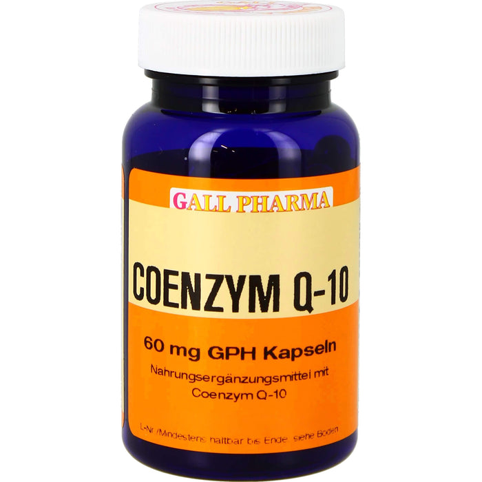 GALL PHARMA Coenzym Q-10 60 mg GPH Kapseln, 60 pcs. Capsules