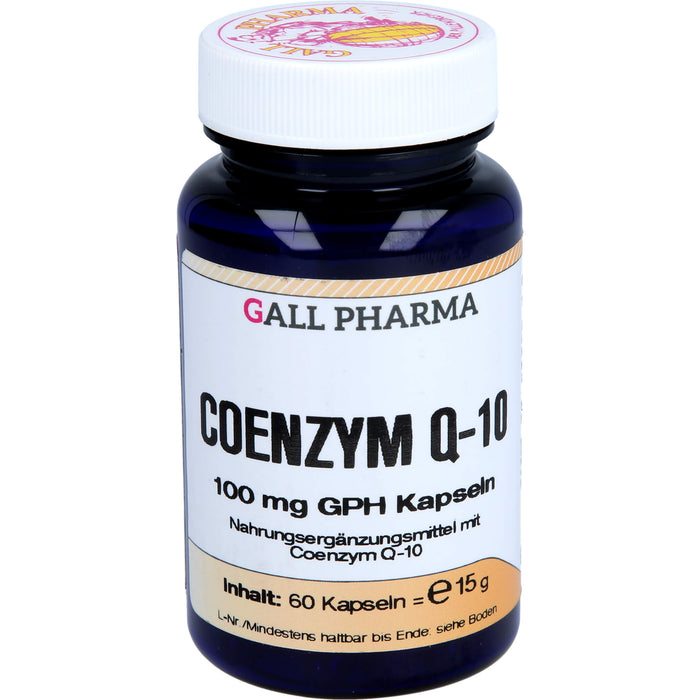 GALL PHARMA Q-10 100 mg GPH Kapseln, 60 pcs. Capsules