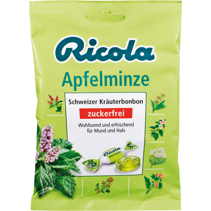 Ricola oZ Apfelminze, 75 g Bonbons