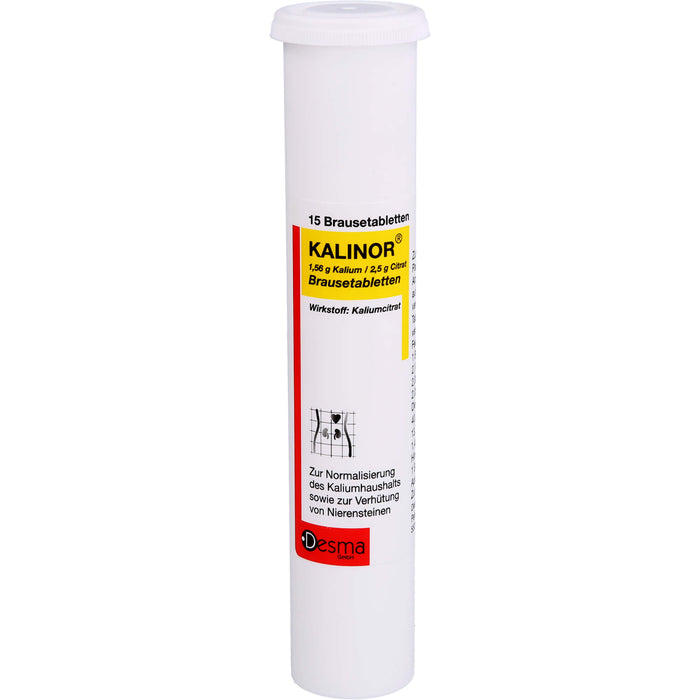 Kalinor Brausetabletten, 15 St. Tabletten