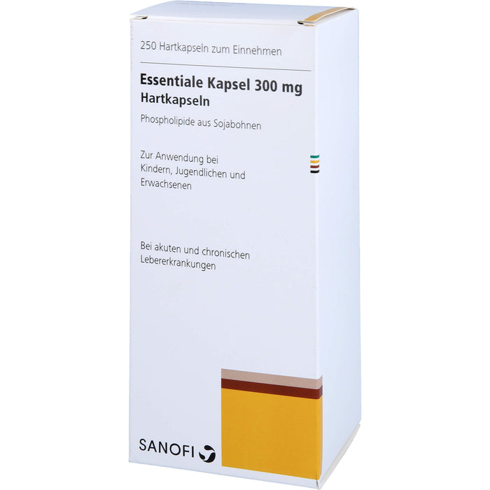 Essentiale Kapseln 300 mg bei akuten und chronischen Lebererkrankungen, 250 St. Kapseln