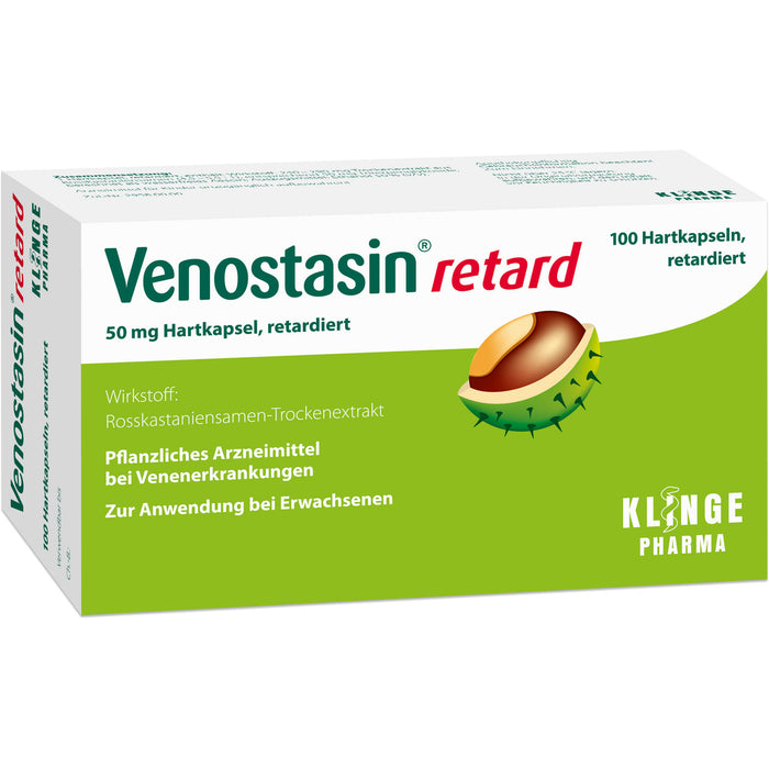 Venostasin retard Kapseln bei Venenerkrankungen, 100 pcs. Capsules