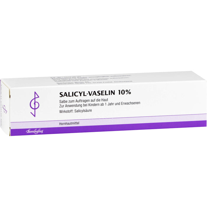 Bombastus Salicyl-Vaselin 10% Salbe, 100 ml Onguent