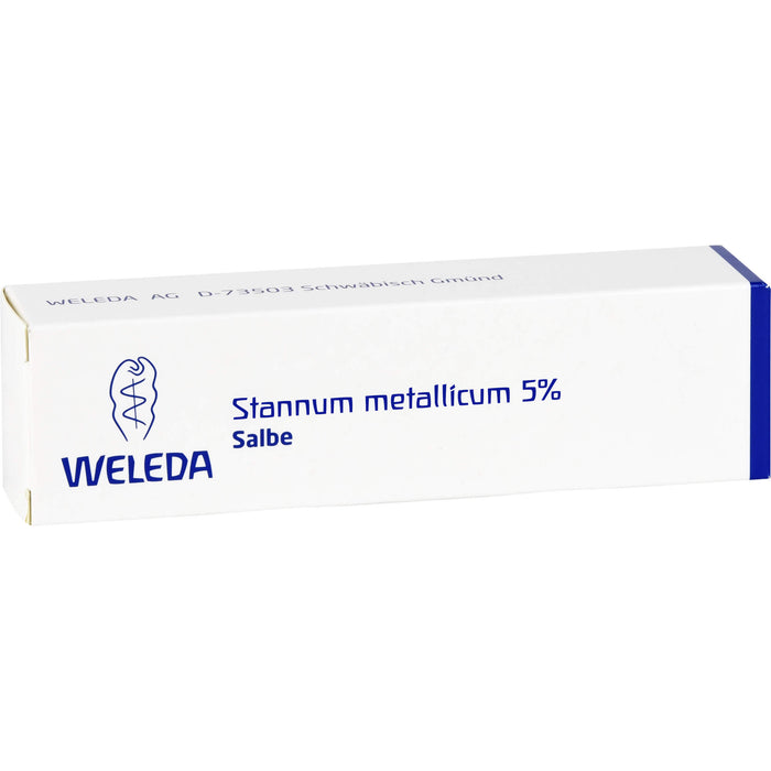 WELEDA Stannum Metallicum 5 % Salbe bei entzündlichen und degenerativen Erkrankungen, 25 g Ointment