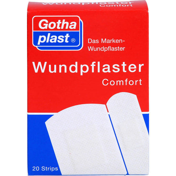 Gothaplast Wundpflaster Comfort Strips in 2 Größen, 20 pc Pansement