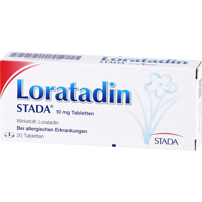 Loratadin STADA Tabletten, 20 pc Tablettes