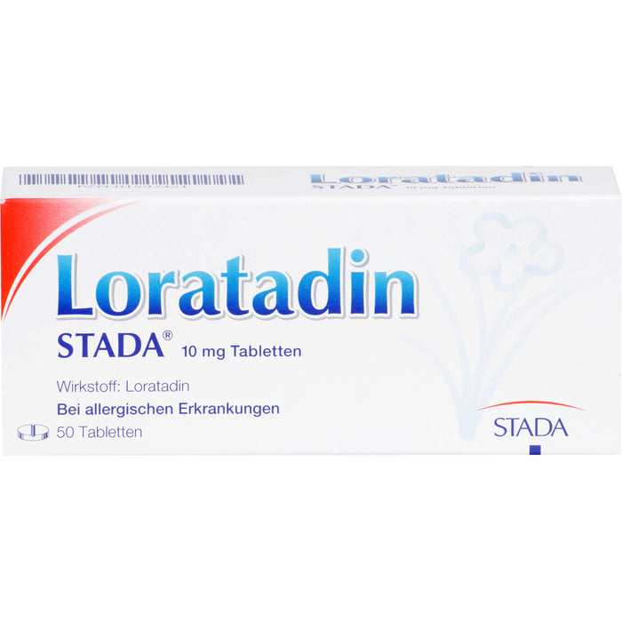 Loratadin STADA 10 mg Tabletten bei allergischen Erkrankungen, 50 pcs. Tablets