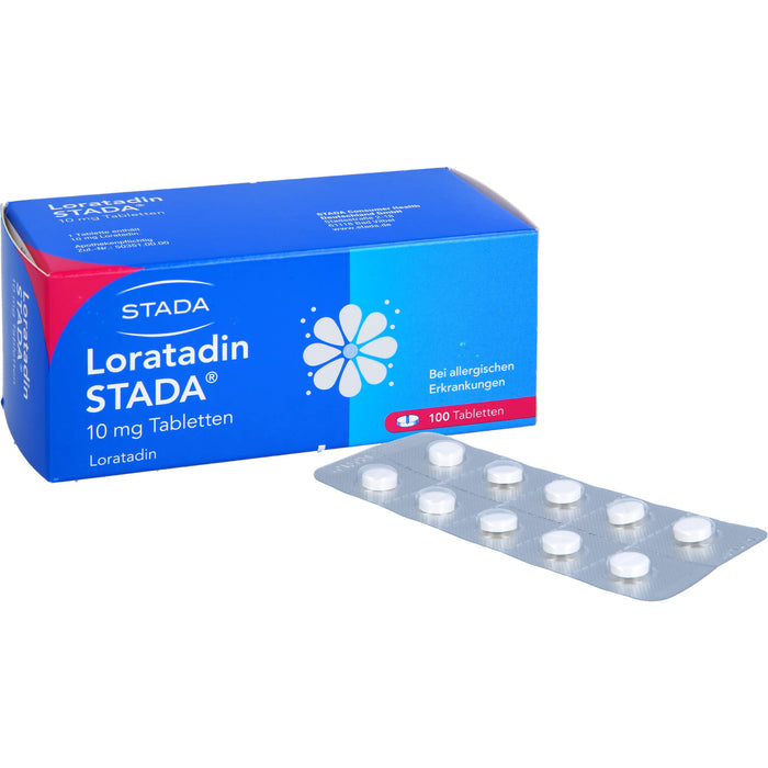 Loratadin STADA 10mg Tabletten, 100 St. Tabletten